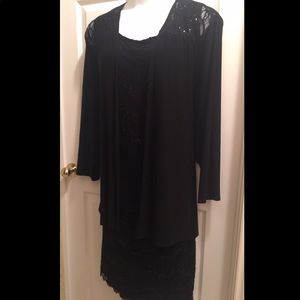 Catherine’s Maggie Barnes Jacket Dress 32W Black